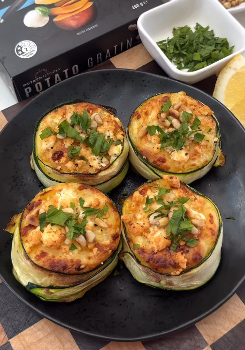 Gratin Zucchini Wrap