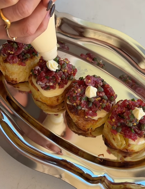 Tuna Tartare Gratin