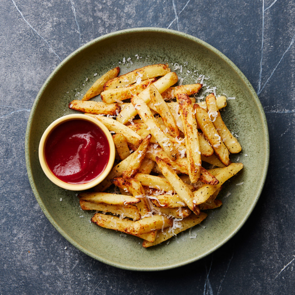 Parmesan, Garlic & Basil Fries