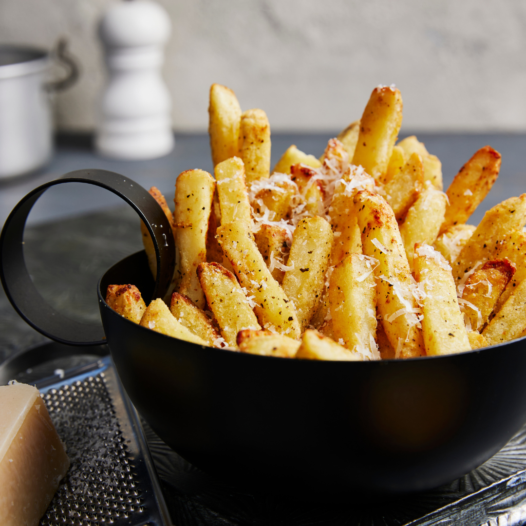 Parmesan, Garlic & Basil Fries