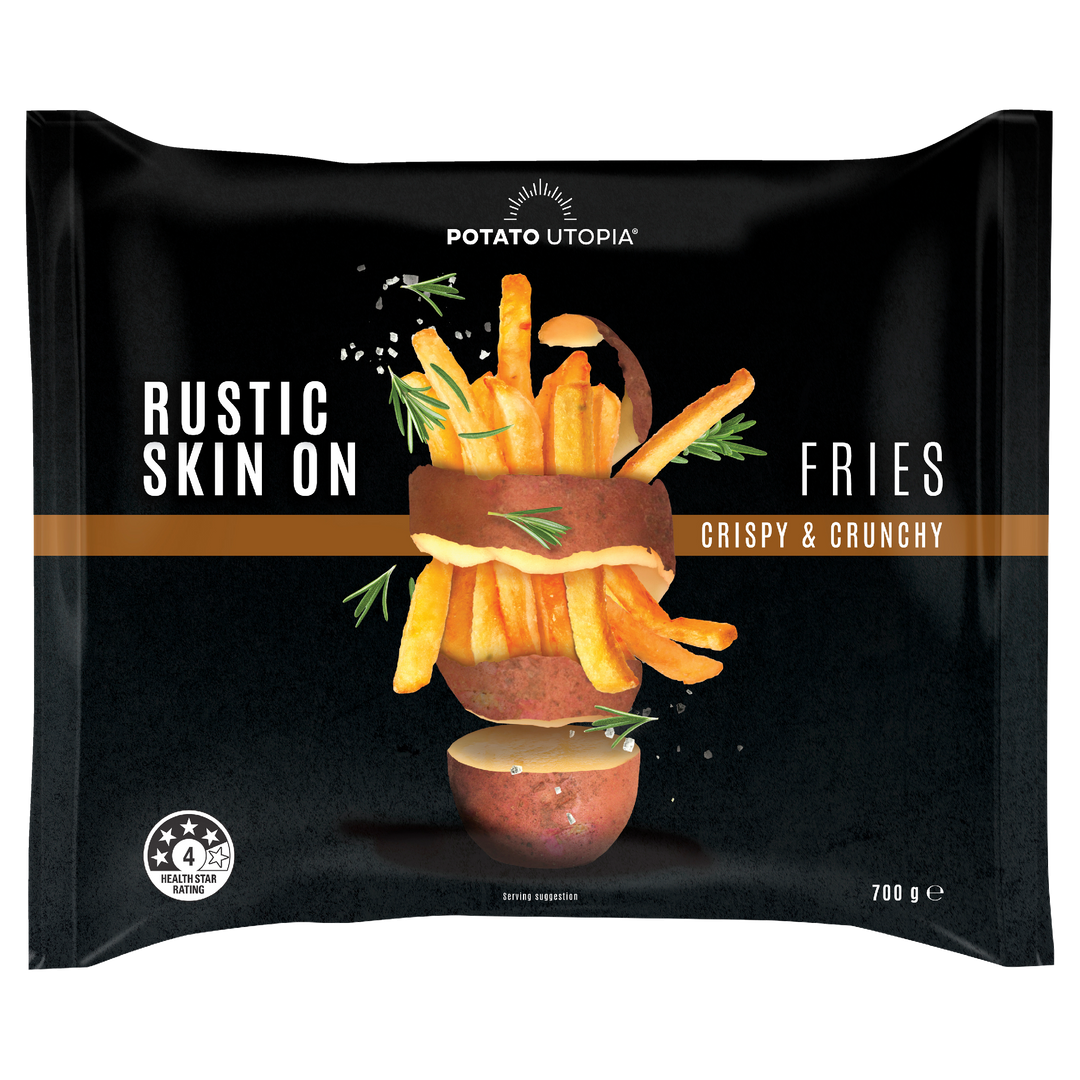 Rustic "Skin On" Fries