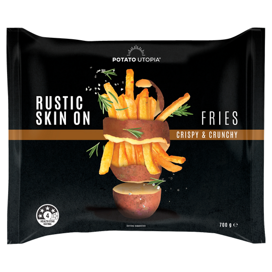 Rustic "Skin On" Fries
